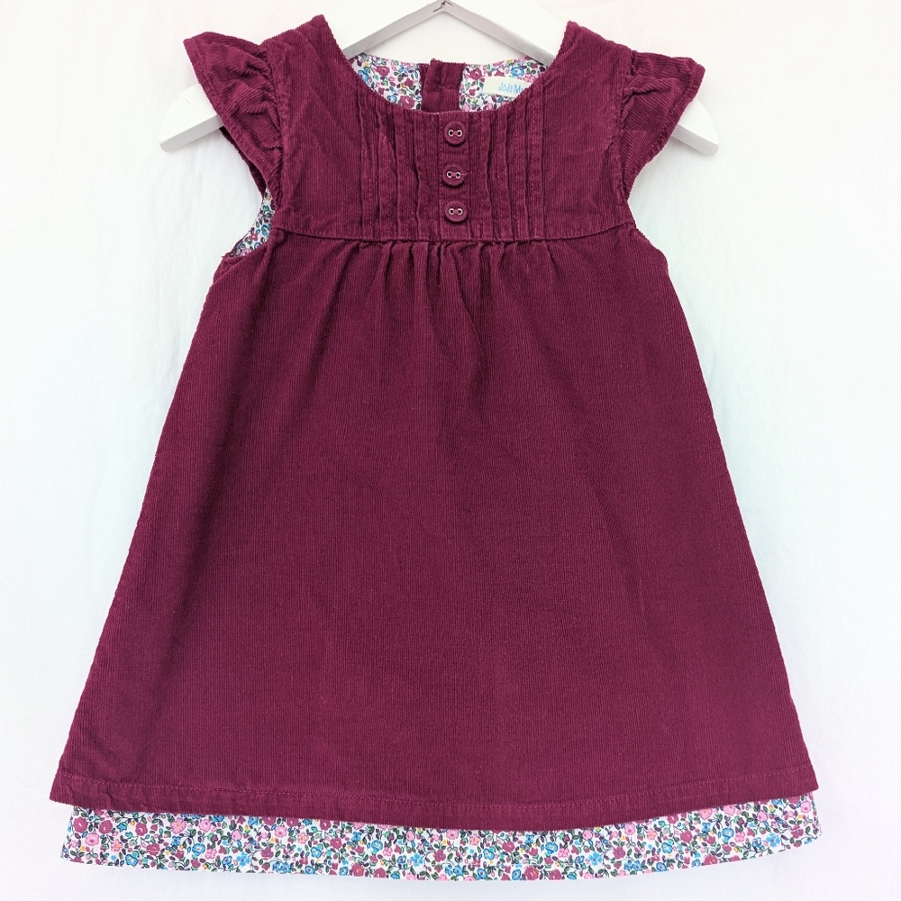 JoJo Maman Bebe | Pretty Cord Dress | 12 - 18M